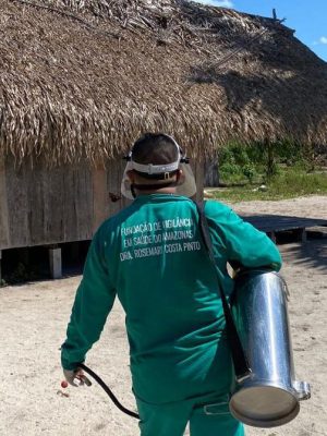 A Fundação de Vigilância em Saúde do Amazonas – Dra. Rosemary Costa Pinto (FVS-RCP), intensificou a distribuição de insumos para o controle da malária, sendo 47 mil mosquiteiros impregnados com inseticida de longa duração e 38.403 medicamentos para tratamento da malária.